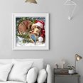 thumbnail image 4 of Cuadros Decorativos Kits de pintura de diamantes 5D perro Full Square Drill DIY Wall Crafts (45x60cm) Tmvgtek embutido en tela, 4 of 8