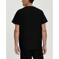 thumbnail image 5 of Landau Essentials Men's Classic Fit V-Neck Five Pocket Scrub Top, Style 7489, 5 of 5