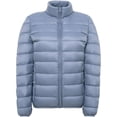 thumbnail image 5 of Abrigo de plumón para mujer, chaqueta ligera con cuello levantado, talla grande, ligera, a la moda, plumón de pato blanco, chaqueta para mujer, 5 of 5