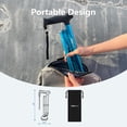 thumbnail image 5 of Bastón Rehaescort para hombre y mujer: plegable, ajustable, ligero, para personas mayores, con equilibrio, de pie, punta pivotante, mango suave, con bolsa de viaje (rosa), 5 of 5