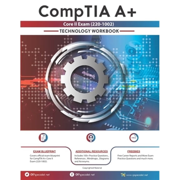 Pre-Owned CompTIA A+ Core II Exam (220-1002): Technology Workbook (Paperback) by Nouman Khan, Ip Specialist