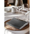 thumbnail image 6 of Grey Ombre Cloth Napkins Set of 4 Reusable Dinner Napkins, Contemporary Gradient Abstract Art Cocktail Napkin Washable Table Napkins for Wedding/Holiday Party/Baby Shower 20"x20", 6 of 7