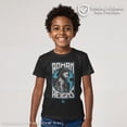 thumbnail image 2 of Boy's WWE Roman Reigns Poster Graphic Tee Black Small, 2 of 10