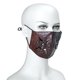 thumbnail image 2 of Mascarilla facial de piel sintética para Halloween Party Punk con filtros, 2 of 5