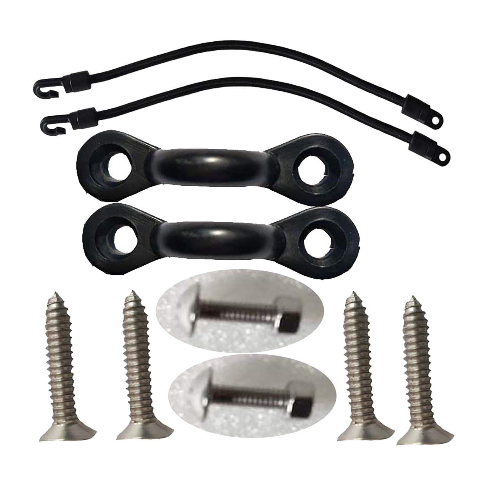 Kayak Pad Eyes Durable Nylon Deck Loops Tie Pad Eye Cord Canoe Boats