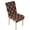 Brown Coffee Bean Plaid, variant on TSOVTHRID Rose Patchwork Beige Print Quilted Dining Chair Slipcovers Stretchy Comfortable Chair Covers with Detachable Strap Seat Cushion Covers for Kitchen, Set of 1