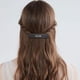 thumbnail image 4 of Horquilla para el pelo con letras de colores con sentido avanzado esmerilado, pinza lateral sencilla para flequillo, tocado, 4 of 5