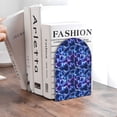 thumbnail image 6 of Naloa Blue Lightning1 2 Pcs Bookend Large Capacity Office Book Ends for Home Office Library School Study Decoration, 6 of 8