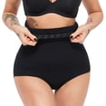 thumbnail image 6 of POP CLOSETS Women's High Waisted Seamless Body Shaper Briefs Tummy Control Underwear Slimming Shapewear Panties, 6 of 7