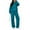 Cyan, variant on Pink Sweat Suits for Womens 2 Piece Oversized Casual Long Sleeve Sweatsuit Athletic Warm Wide Leg Pant Sets Basic Fall Outfits for Women with pockets, Hot Pink XXL