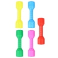 thumbnail image 1 of LOLIPPYY 5Pcs Small Plastic Dumbbells Assorted Colors Exercise Tool for Hand Eye Arm Coordination, 1 of 8