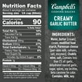 thumbnail image 5 of Campbell's Creamy Garlic Butter Chicken Oven Sauces 12 oz. (Pack of 12), 5 of 6