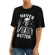 thumbnail image 3 of GENTS BLISS Heavyweight Graphic T-shirts Halloween Tee Skull Ghosts Tee Funny Casual Shirts Size XS-3XL, 3 of 7