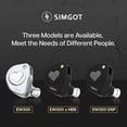 thumbnail image 3 of Auriculares con cable Linsoul SIMGOT EW300 HBB 1DD+1 Planar+1PZT IEM, 3 of 9