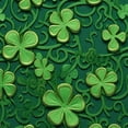 thumbnail image 6 of BANET St Patrick's Day Shamrock Round Tablecloth Table Cloth Cover Washable Polyester Dining Decorative for Holiday Home Party Wedding Picnic 31"-35, 6 of 8