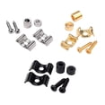 thumbnail image 1 of 1 Pair Of String Trees/Retainers Electric Guitar Gold/Black/Chrome With Screw Gold Shenzhuyue, 1 of 6