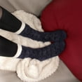 thumbnail image 4 of BambooMN Women's Funky Double Layer Thick Soft Warm Fuzzy Comfy Home Socks, 3 Pairs Asst H, S/M, 4 of 8