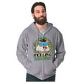 thumbnail image 3 of St Paddys Feeling Lucky Tootsie Owl Zip Up Hoodie Men's Women's Brisco Brands S, 3 of 6