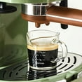 thumbnail image 5 of BCnmviku 1 Pack Espresso Shot Glass 3-Ounce Triple Pitcher Barista Double Spouts With Pouring Handle, 5 of 9
