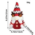 thumbnail image 2 of BotaniNest Gnome Cute Gnomes Xmas Gnomes For Indoor Home, 2 of 6