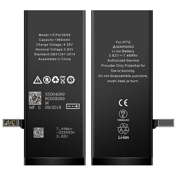 3.82V 1960mAh Rechargeable Li-ion Battery Part for iPhone 7 4.7 inch