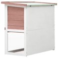 thumbnail image 5 of vidaXL Rabbit Hutch Bunny Cage House with Pull Out Tray Ramp Solid Pine Wood, 5 of 6