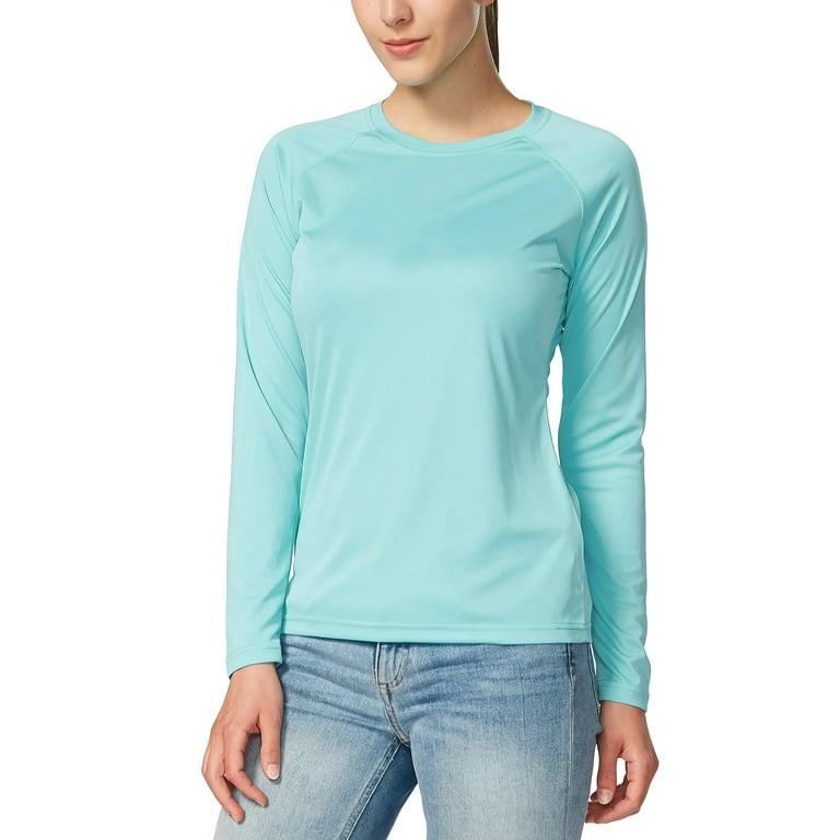5 Pack Women s Dri Fit Moisture Wicking Breathable Athletic Long Sleeve T Shirt Walmart