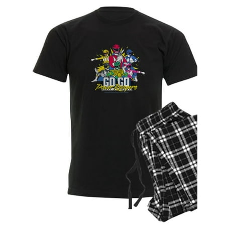 

CafePress - Go Go Power Rangers Group Shot - Men s Dark Pajamas
