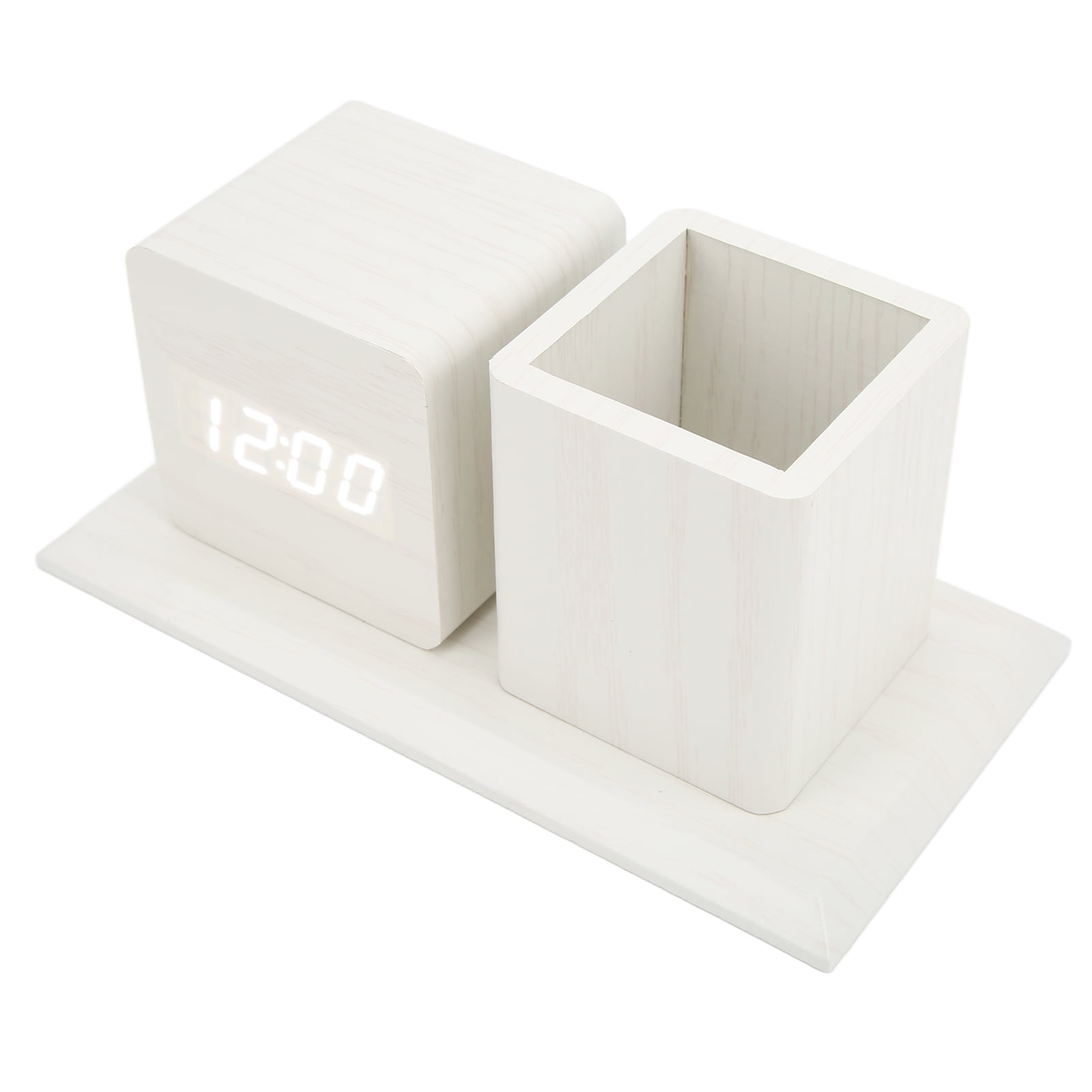 Pen Holder Alarm Clock, Pen Holder Clock Three Groups Alarm Settings