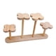 thumbnail image 4 of Soporte de madera para exhibición, soporte de mesa para plantas, estante de exhibición rústico versátil para artesanías, ferias, juguetes, perfumes y 4 capas, 4 of 8