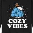 thumbnail image 3 of Peanuts - Men's Winter Fun Crewneck Fleece Sweatshirts, 3 of 6
