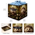 thumbnail image 3 of Hedgehog Foldable Storage Bin with Handle, 10.8"x10.5"x10.6", Large Capacity, 3 of 6
