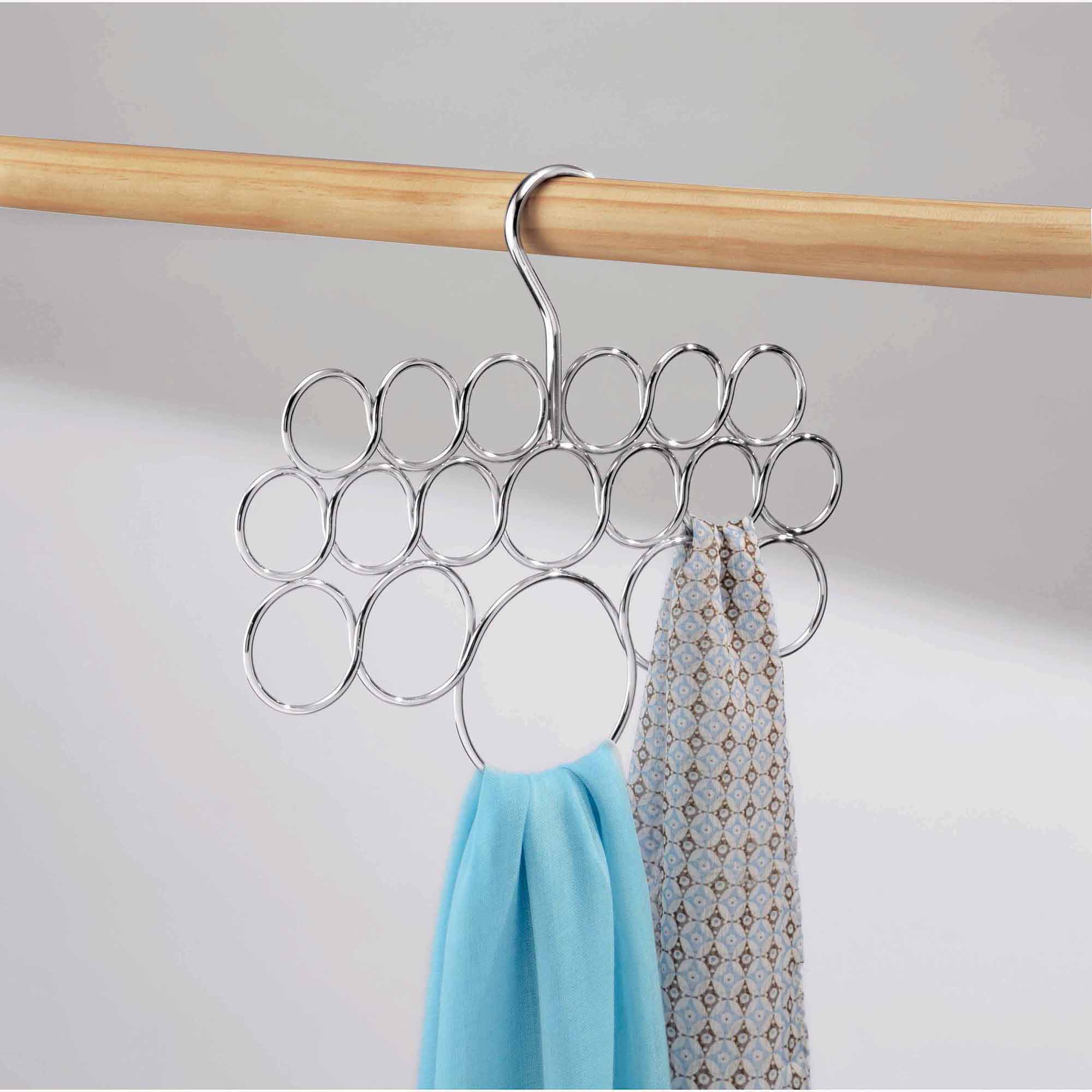 iDesign Stainless Steel Axis 18 Loop Over the Rod Scarf Hanger - image 4 of 4