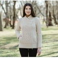thumbnail image 2 of Cable Knit Side Zip Cardigan, 2 of 8