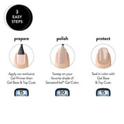 Sensationail Gel Nail Polish (Beige), Chick Flick, 0.25 fl oz
