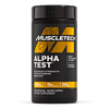 MuscleTech Men's AlphaTest Maximum Strength Testosterone Booster for Muscle Growth, Unflavored, 120 Count