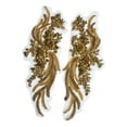 thumbnail image 4 of AMLESO Patchs Perlés Charmantes Perles Magnifiques Applique pour Robe de Ballet Adultes Jaune, 4 of 8