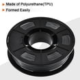 thumbnail image 4 of Unique Bargains 3D Printer Filament 1.75mm TPU Filament Dimensional Accuracy +/- 0.05mm Grey, 4 of 7
