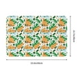 thumbnail image 3 of Non Slip Door Mat, Tropical Capybara Fast Drying Bath Tub Mats, Absorbent Bathroom Rugs Entrance Welcome Mat, Bath MatS for Tub, Floor, Home, Kitchen, Hotel,16x24in, 3 of 6