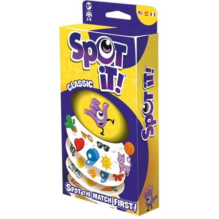 Spot It! Classic Eco Family Card Game for Ages 6 and up, from Asmodee