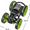 Green, variant on CaddyTek Explorer Version 8, Silver Golf Push & Pull Carts