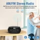 thumbnail image 5 of Nextron Reproductor de CD estéreo portátil Boombox con radio AM/FM, Bluetooth, USB, entrada auxiliar, conector para auriculares, compatible con CD-R/RW y MP3, sonido claro y completo con refuerzo de g, 5 of 5