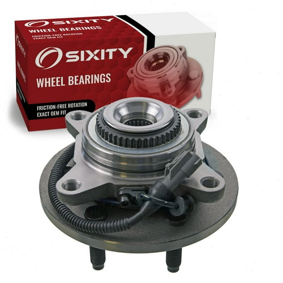 Sixity Auto 515079 Front Wheel Bearing Hub Assembly compatible with Ford F-150 2005-2008, for Lincoln Mark LT Navigator 2006-2008 - 6 Lug w/ ABS