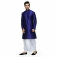 thumbnail image 4 of Men's Silk Blend Bollywood Style Designer Party Wear Indian Ethnic Dhoti Kurta, 4 of 4