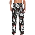 thumbnail image 3 of Daiia Laying Hens And Roosters Men's Sleep Pant with Pockets and Drawstring,Pajama Pants-X-Large, 3 of 9