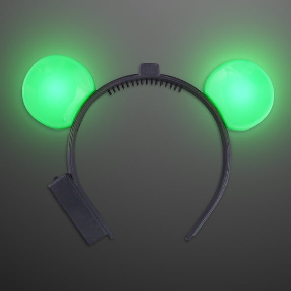 FlashingBlinkyLights LED Mouse Ears Headband