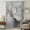 Gray, variant on Grey Ombre Marble Sheer Curtains 45 Inches Long, Gray Marble Crack Abstract Modern Light Filering Curtains, Breathable Simi Curtain Privacy Drapes for Kitchen Bathroom Small Window Treatment