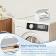 thumbnail image 4 of Wooden Dryer Sheet Holder With Lid Large Capacity Dustproof Softener Sheets Dispenser Easy Access Multipurpose Dryer Sheet Storage Box for Laundry Room Bathroom, 4 of 10