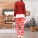 thumbnail image 5 of Conjunto de pijamas a juego para familia, cómodo conjunto a juego de 2 piezas, ropa para el hogar para padres e hijos, 5 of 7