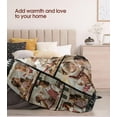 thumbnail image 6 of Custom Blanket with Photos Text Customized Picture Blankets, Personalized Throw Blanket for Kid Adult Mother Father Friend Lovers Pet, Custom Gifts for Halloween Christmas Valentines Birthday 40*50 In, 6 of 6